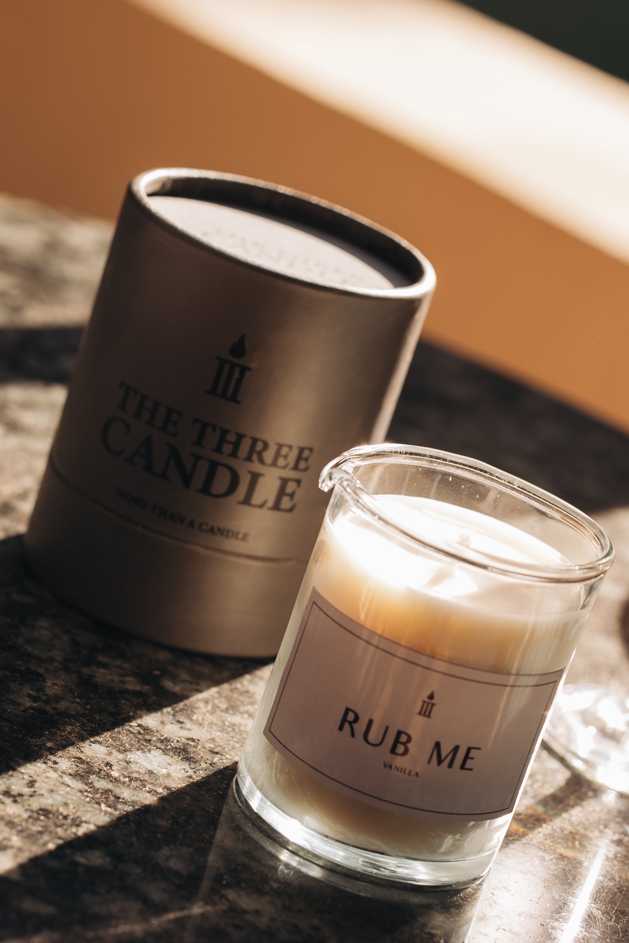 RUB ME Body Serum Candle (Vanilla)